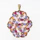 Symphony - Terence Oval-Violet Organza - 2